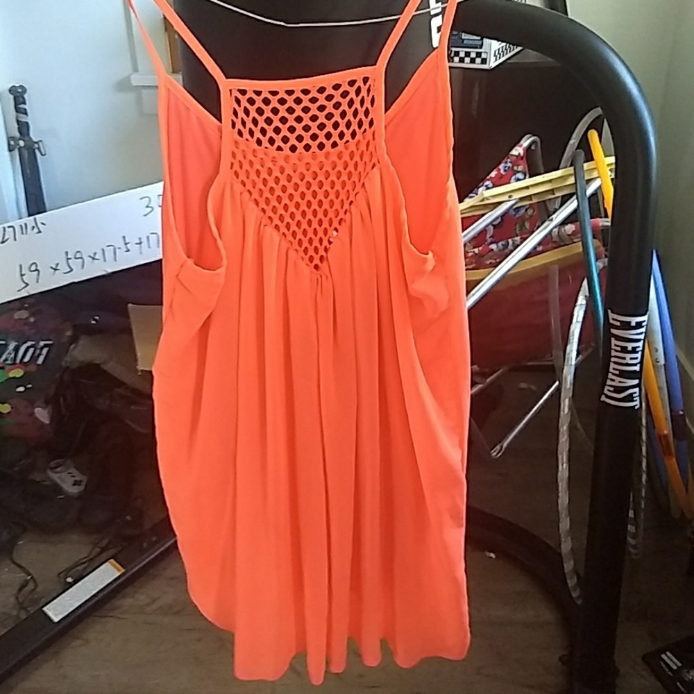 Fluorescent Pink Dress